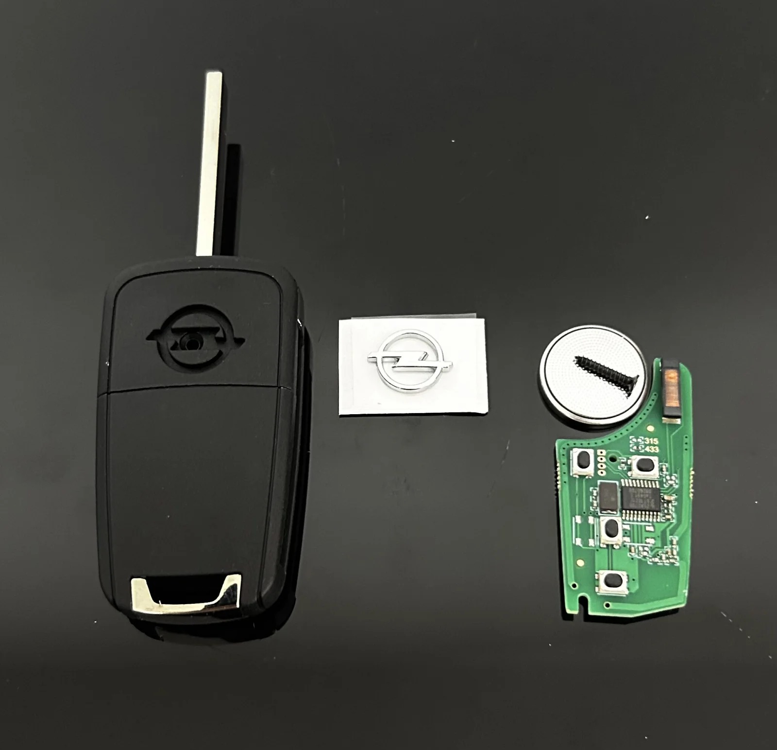 OPEL 3 Tasten Schlüsselgehäuse + ELEKTRONIK Vectra Zafira Signum Corsa Merida Mokka Adam Astra Combo GM13500226 – Bild 3