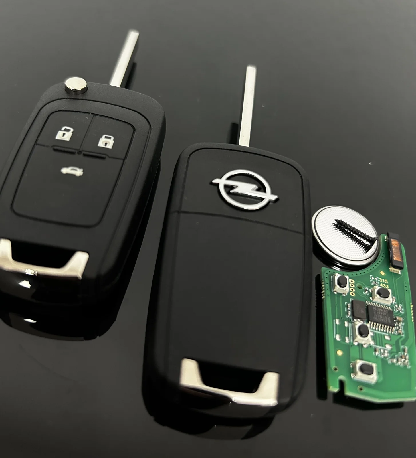 OPEL 3 Tasten Schlüsselgehäuse + ELEKTRONIK Vectra Zafira Signum Corsa Merida Mokka Adam Astra Combo GM13500226 – Bild 4