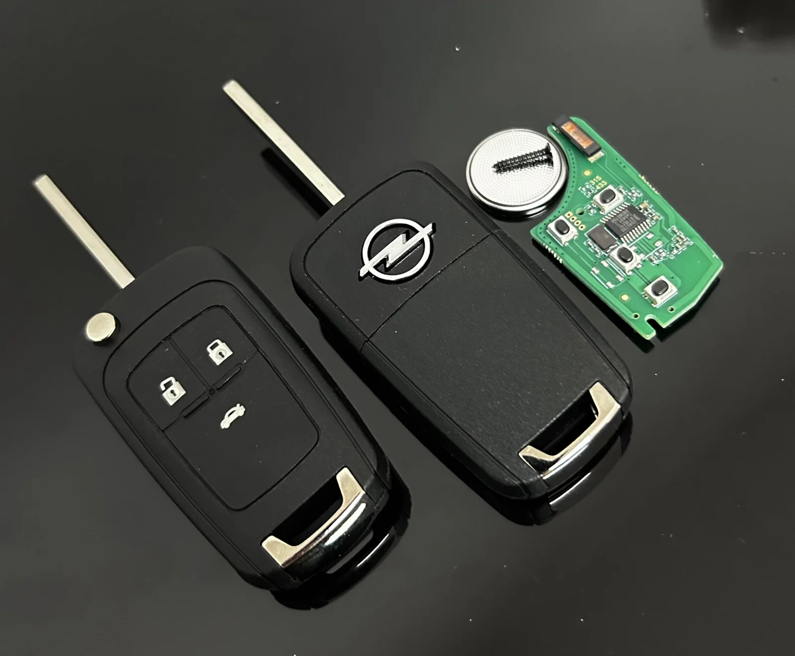 OPEL 3 Tasten Schlüsselgehäuse + ELEKTRONIK Vectra Zafira Signum Corsa Merida Mokka Adam Astra Combo GM13500226 – Bild 5