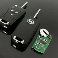 OPEL 3 Tasten Schlüsselgehäuse + ELEKTRONIK Vectra Zafira Signum Corsa Merida Mokka Adam Astra Combo GM13500226 – Bild 6
