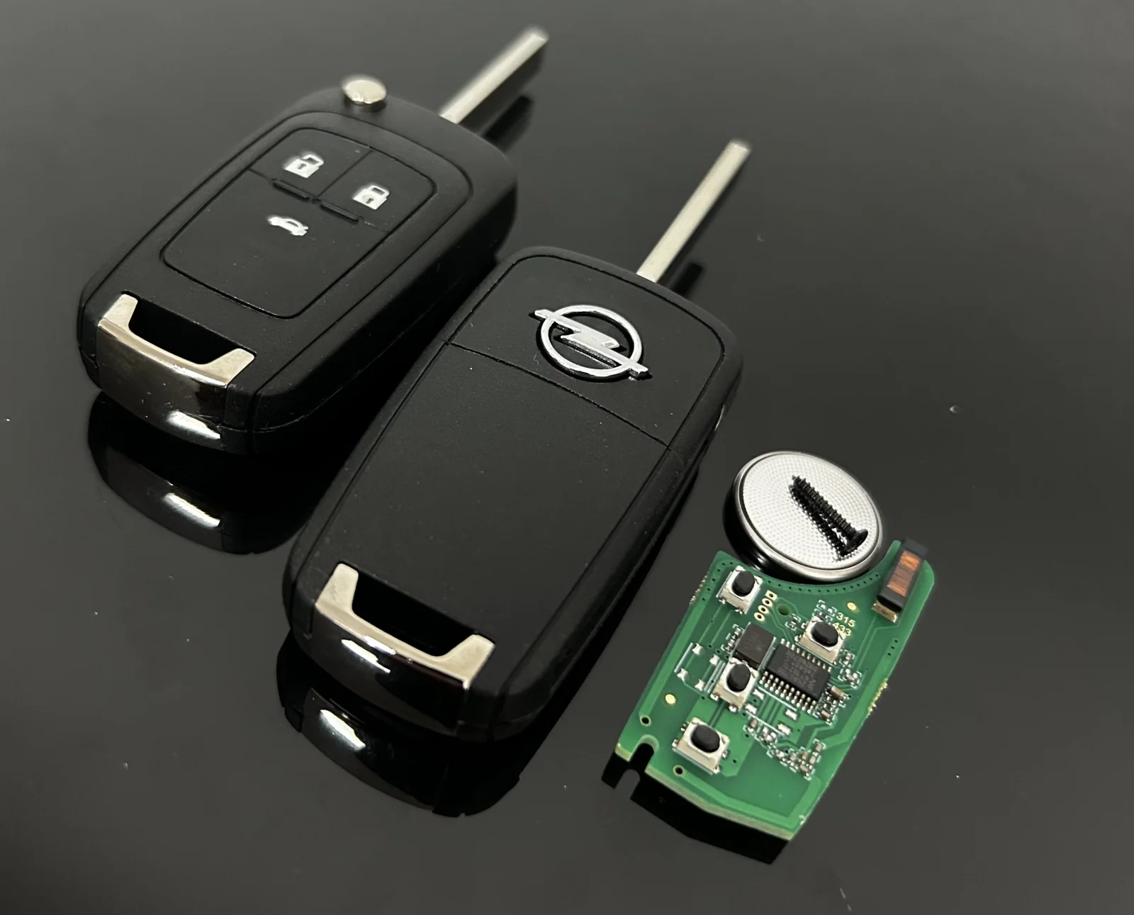 OPEL 3 Tasten Schlüsselgehäuse + ELEKTRONIK Vectra Zafira Signum Corsa Merida Mokka Adam Astra Combo GM13500226 – Bild 6