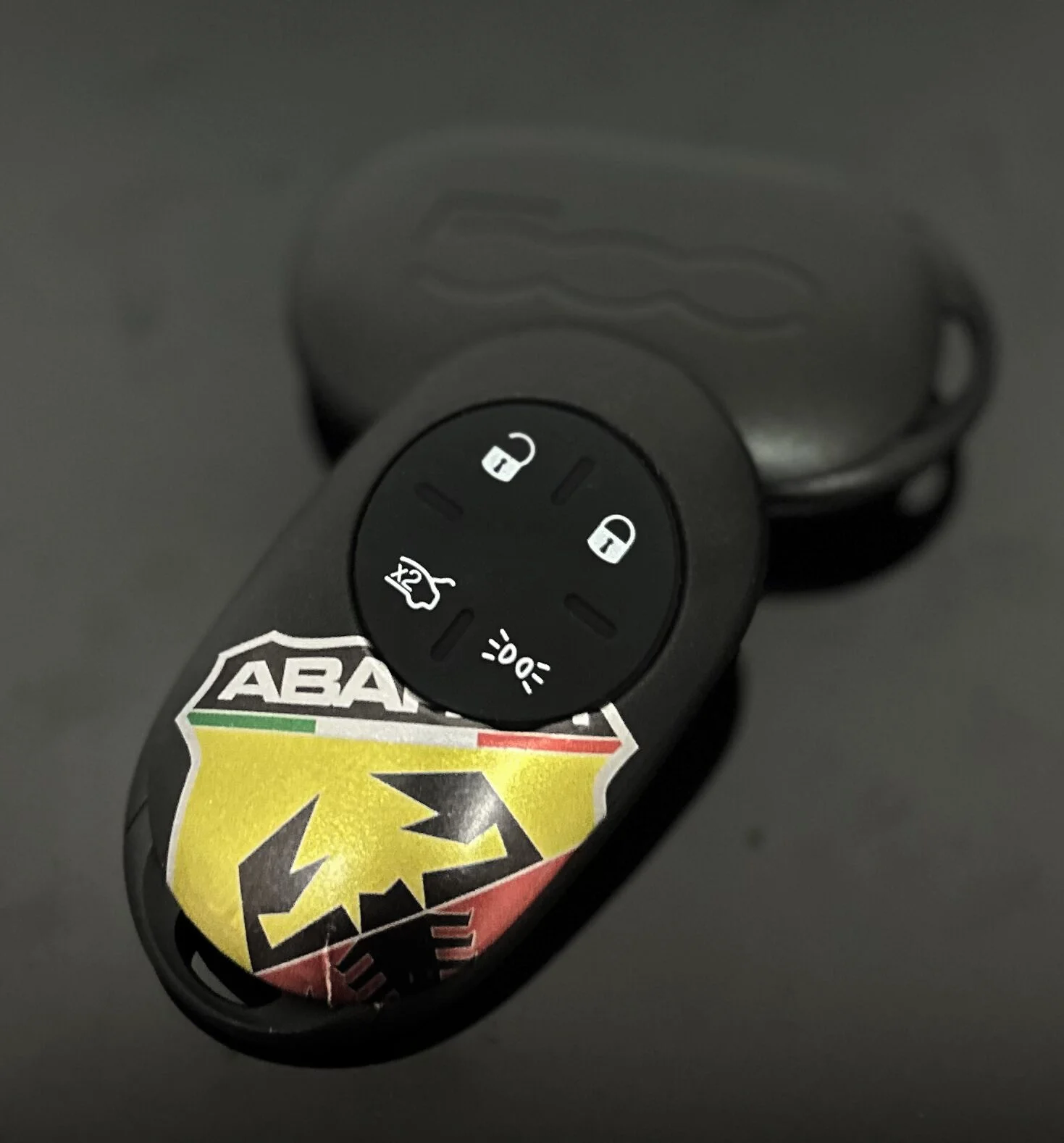 original Abarth FIAT 500x 500e Funkschlüssel Gehäuse Autoschlüssel Fahrzeugschlüssel Schlüssel Fernbedienung