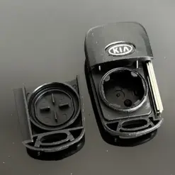 ORIGINAL Hyundai Schlüsselgehäuse + Emblem Funk Fernbedienung Autoschlüssel KFZ i20 i30 i35 iX20 iX35 Elantra 2008–2012 – Bild 3