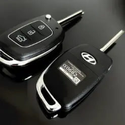 ORIGINAL Hyundai Schlüsselgehäuse + Emblem Funk Fernbedienung Autoschlüssel KFZ Solaris ELANTRA Santa Fe i10 i20 i30 i35 i40 IX35 IX45 – Bild 5